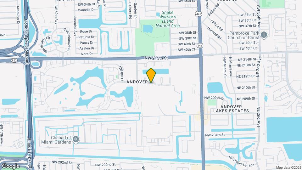 550 NW 210th St Map and Location Details