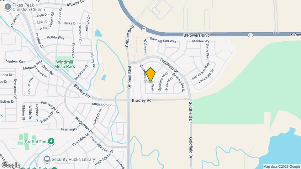 4918 Gami Way Map and Location Details