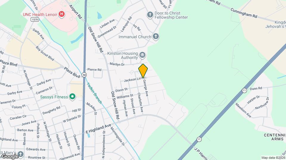 709 Jackson Ln Map and Location Details