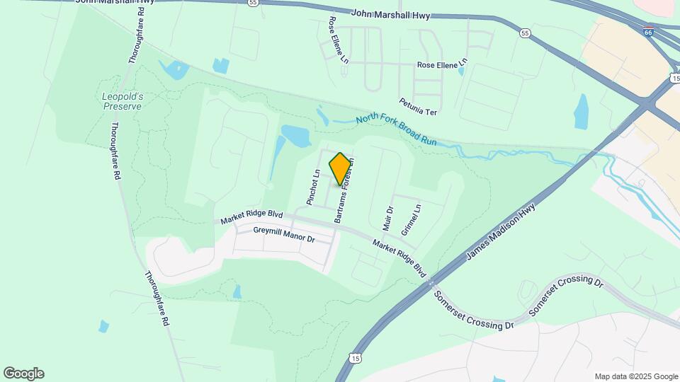 6644 Bartrams Forest Ln Map and Location Details