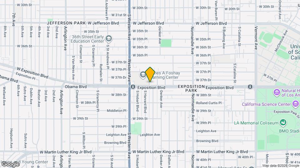 3794 S Harvard Blvd Map and Location Details