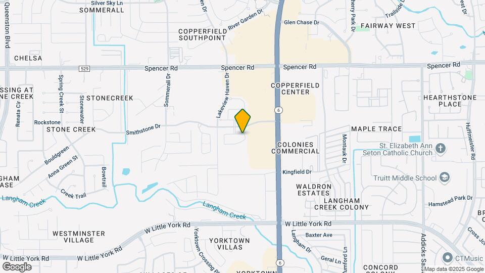 15815 Copper Oak Ln Map and Location Details