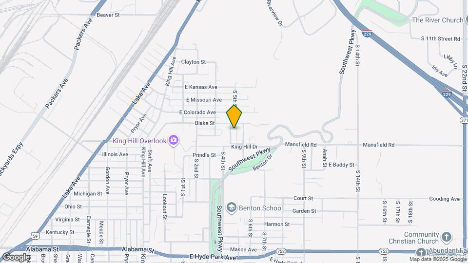 5311 Halsey St Map and Location Details