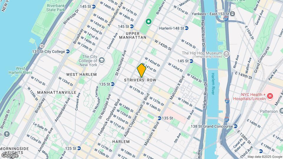 236 W 139th St Map and Location Details