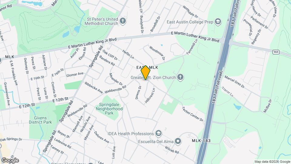 1736 Bunche Rd Map and Location Details