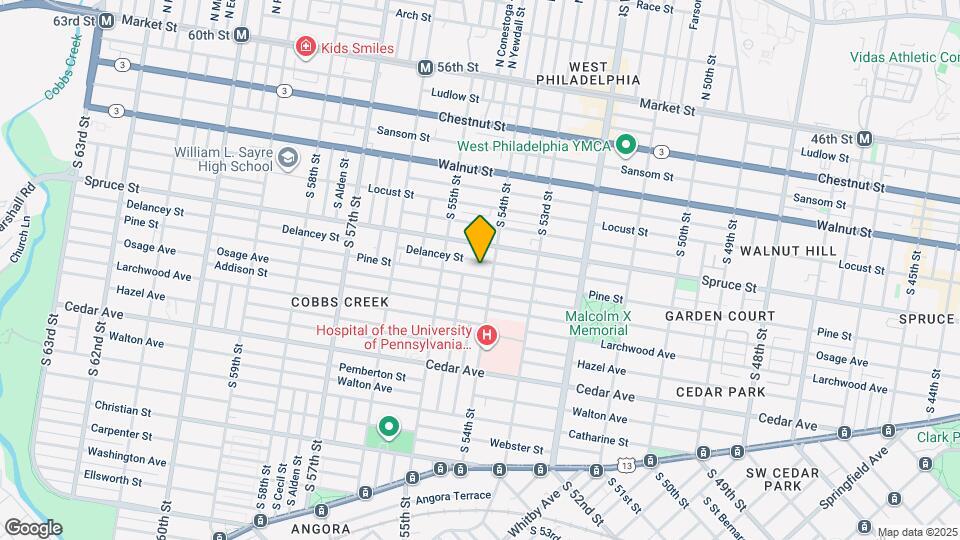 5415 Pine St Map and Location Details