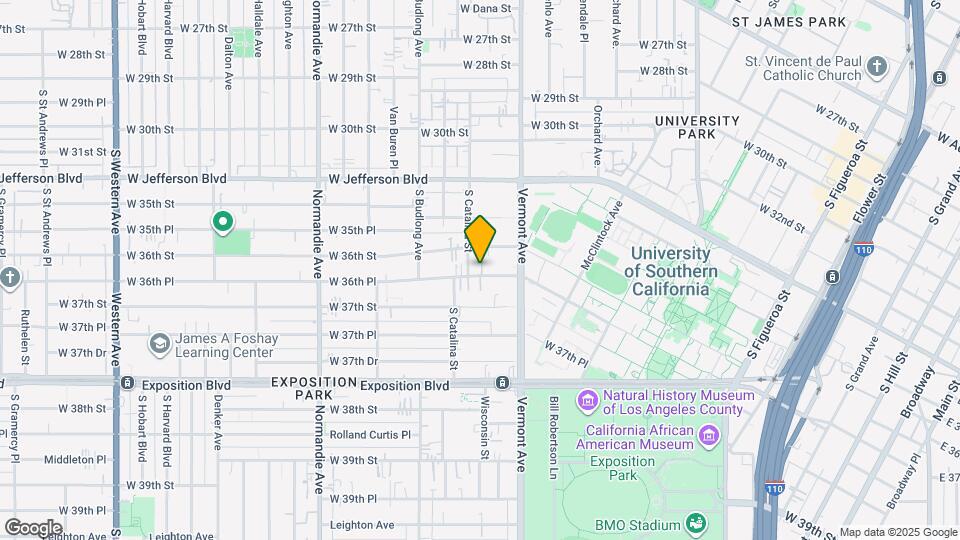 1155 W 36th Pl, Unit 2 Map and Location Details