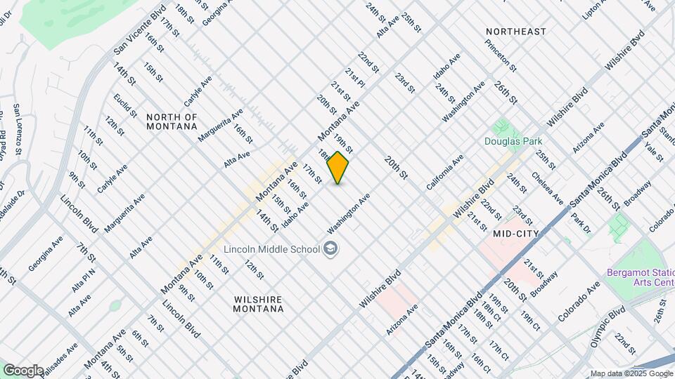 919 17th St Map and Location Details