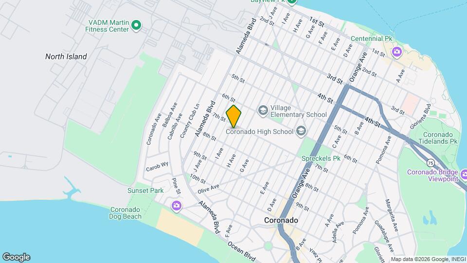 719 I Ave Map and Location Details