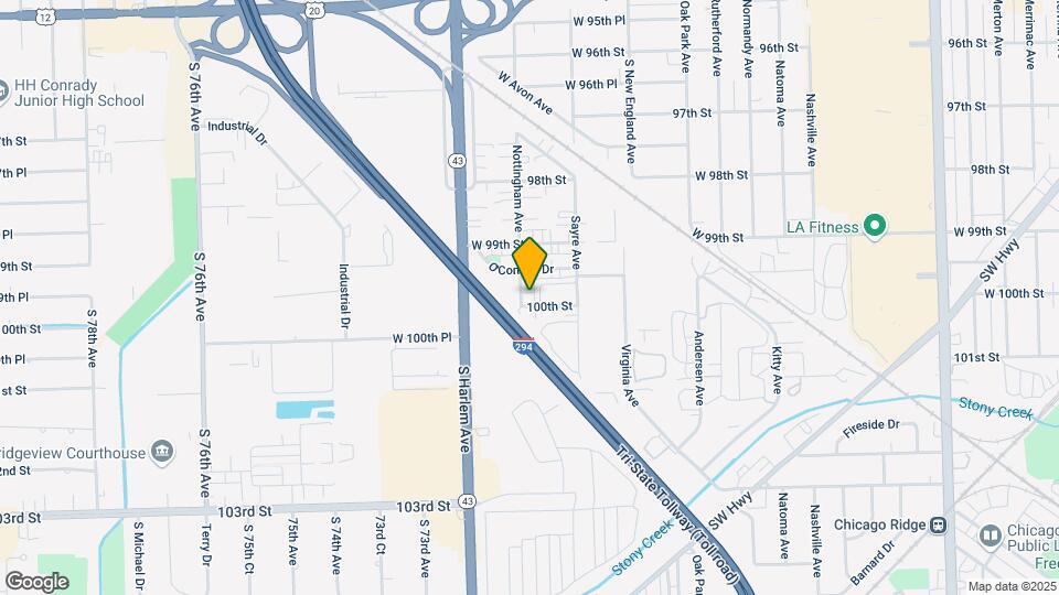 9955 Nottingham Ave Mapa y Detalles de la Ubicación