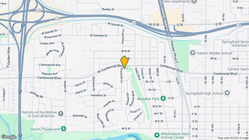 485 W Centennial Blvd Map and Location Details