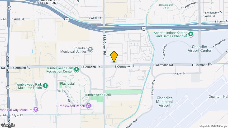 1103 E Newland Dr Mapa y Detalles de la Ubicación