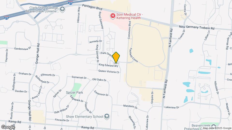 3492 King Edward Wy Map and Location Details