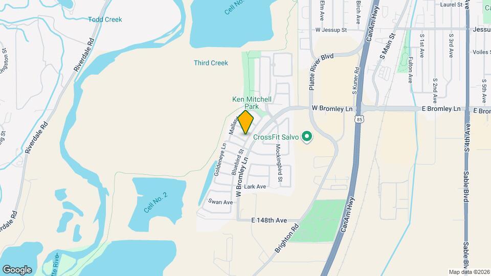 1217 Bluejay Ave Map and Location Details