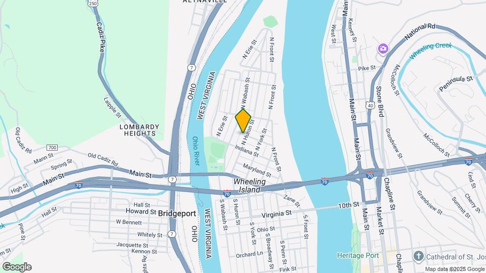 217 N Huron St Map and Location Details