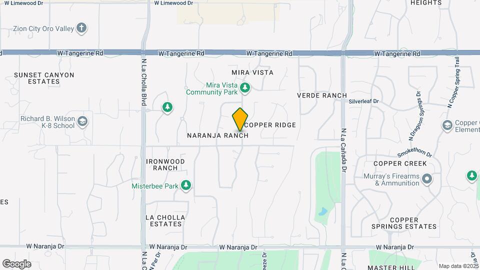 11651 N Verch Way Map and Location Details