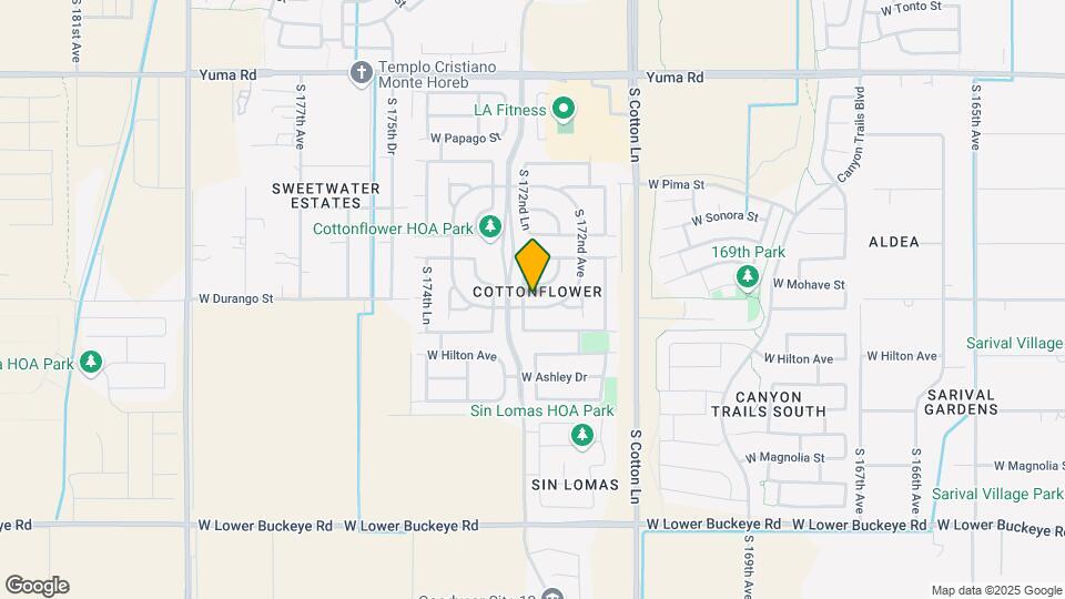 17266 W Durango St Mapa y Detalles de la Ubicación