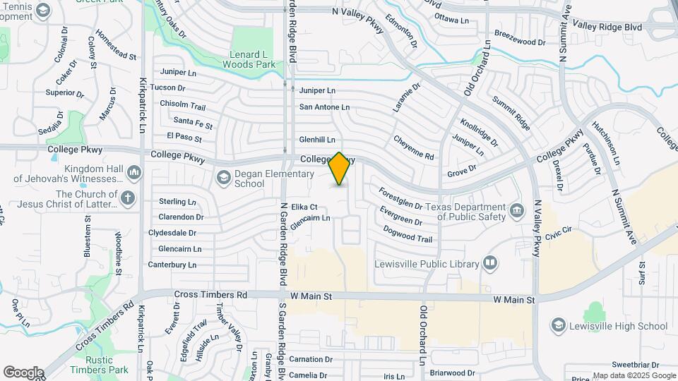 1508 Merryvale Ct Map and Location Details