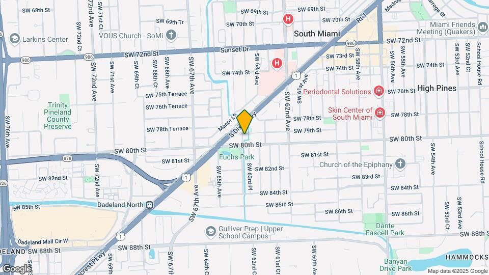 7901 SW 64th Ave Map and Location Details