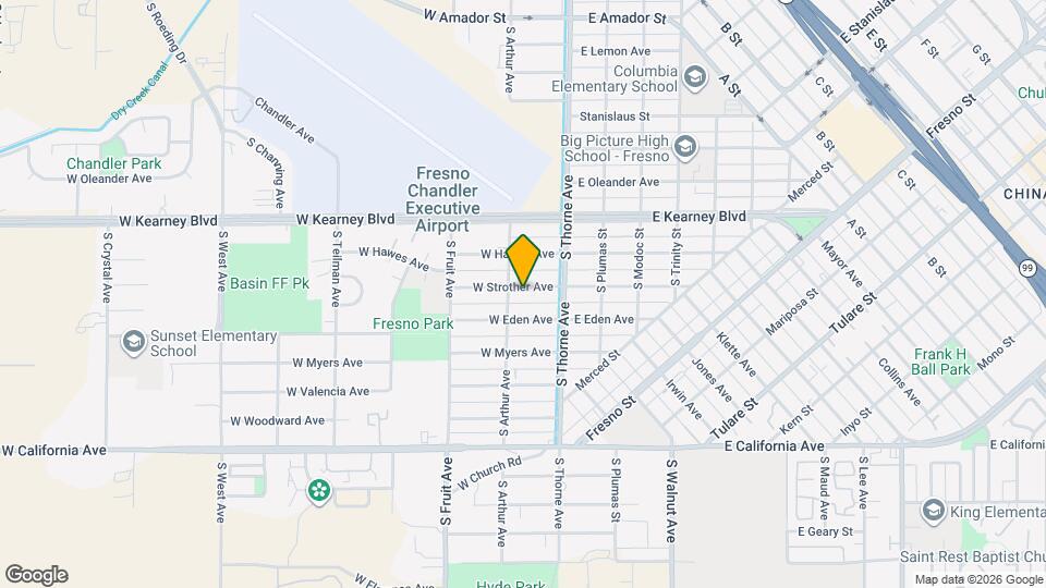 237 W Strother Ave Map and Location Details