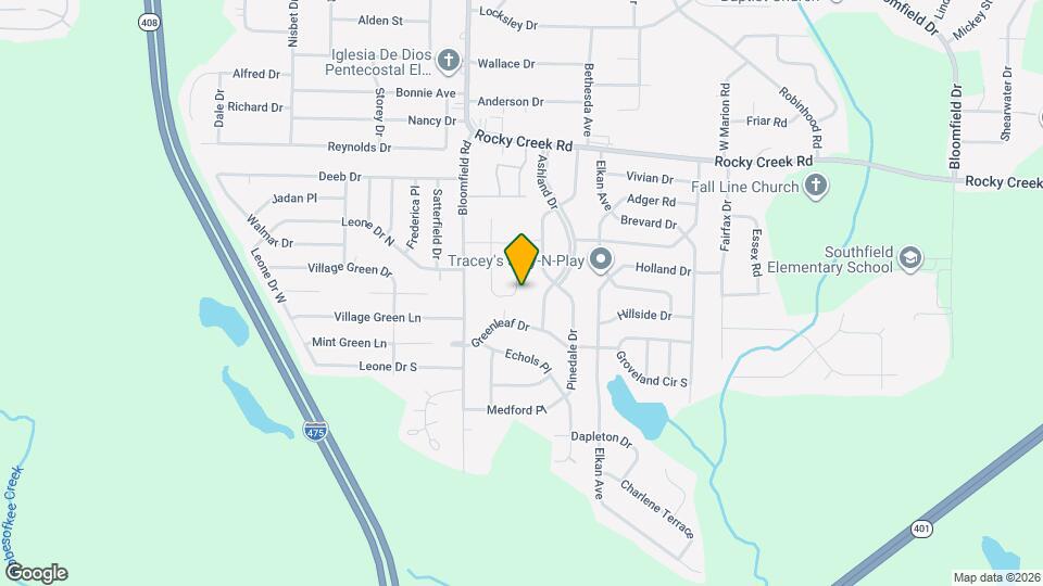 4386 Thrasher Cir Map and Location Details