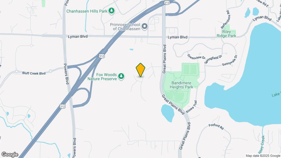 730 Hawkcrest Cir Map and Location Details