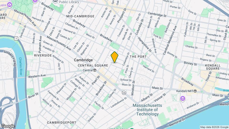 395 Washington St Map and Location Details