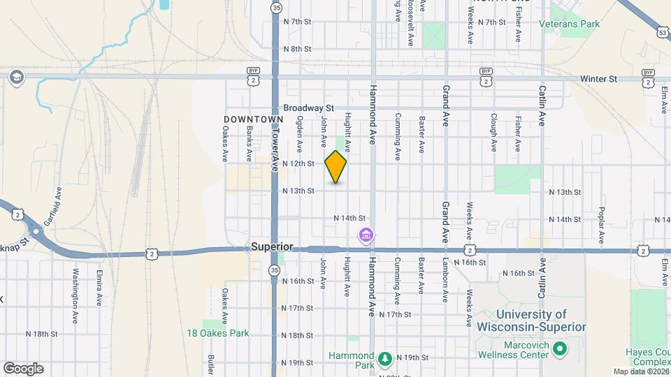 1511 N 13th St Map and Location Details