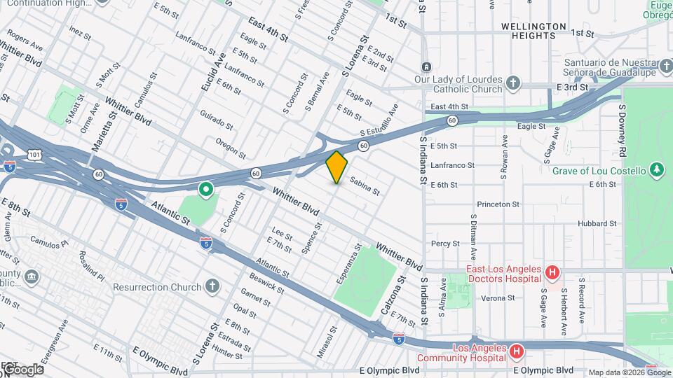 725 Spence St, Unit 725 Mapa y Detalles de la Ubicación