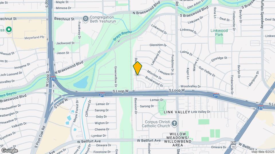 4135 Breakwood Dr Map and Location Details