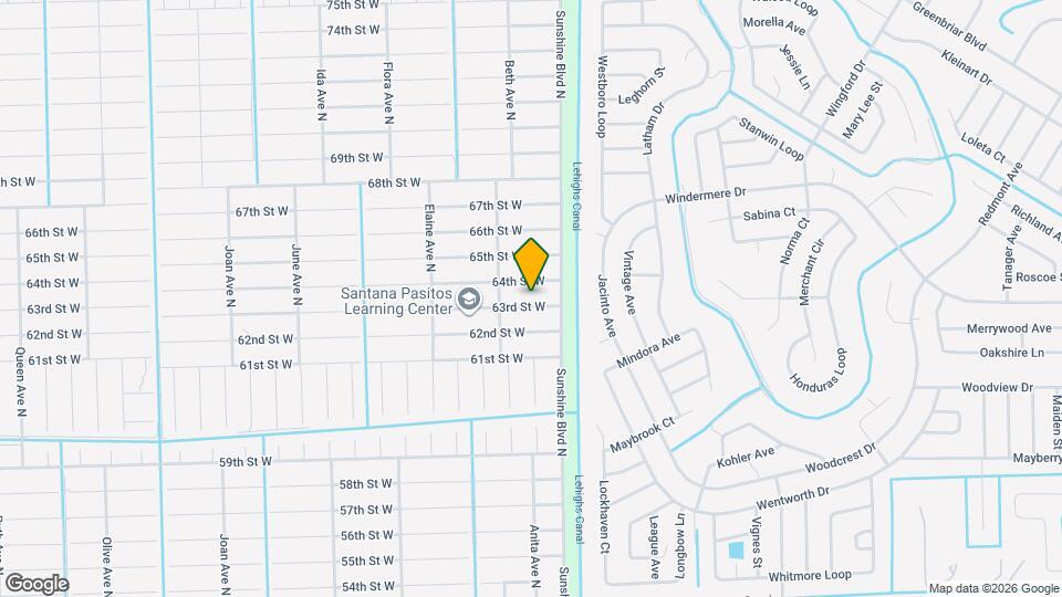 2506 63rd St W Mapa y Detalles de la Ubicación