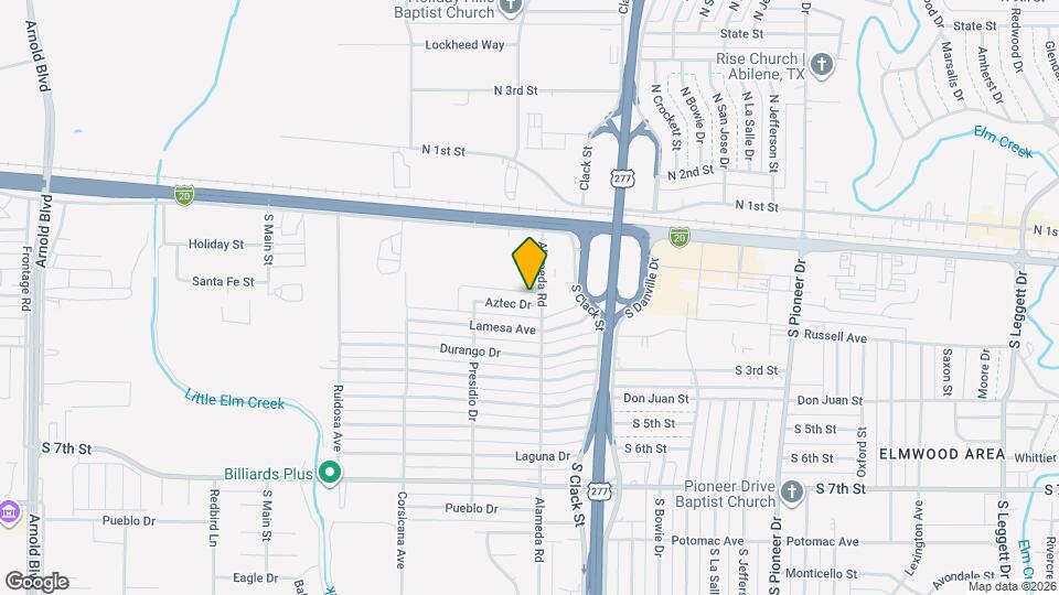 5208 Aztec Dr Map and Location Details