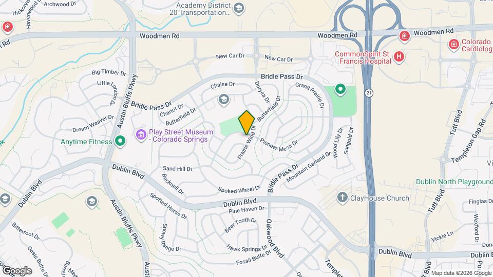 5257 Pioneer Mesa Dr Map and Location Details