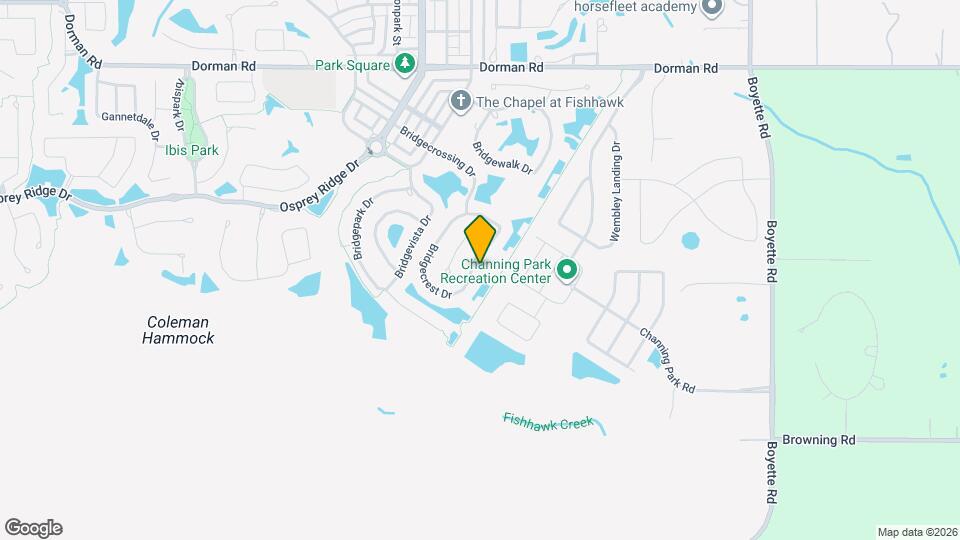 6421 Bridgecrest Dr Mapa y Detalles de la Ubicación