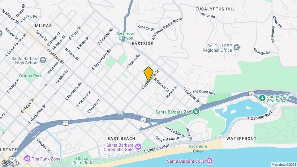 1210 Carpinteria St Map and Location Details