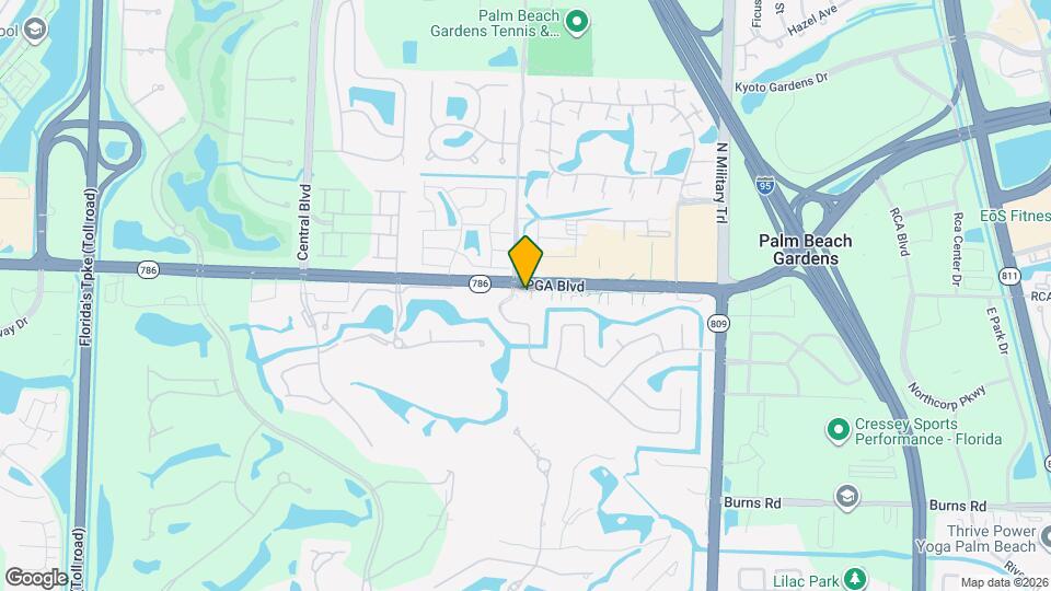 4620 Pga Blvd, Unit 203 Map and Location Details
