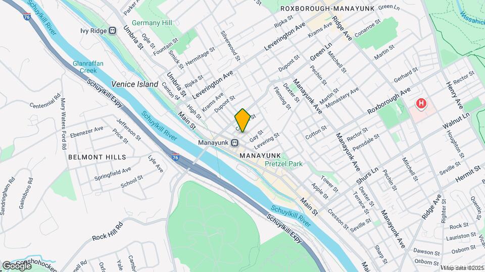 132 Conarroe St Map and Location Details