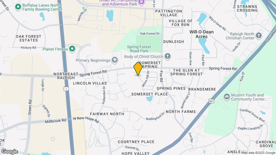 4304 Somerset Valley Ln Map and Location Details