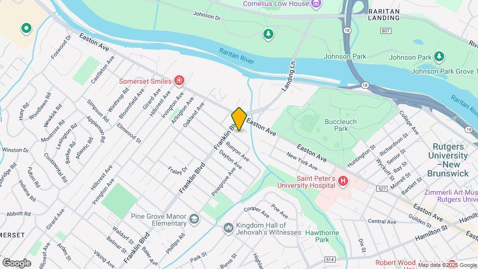 17 Blake Ave, Unit #1 Map and Location Details