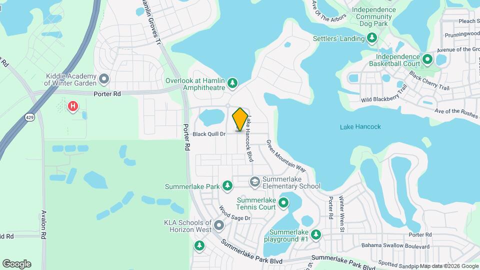 14518 Black Quill Dr Mapa y Detalles de la Ubicación