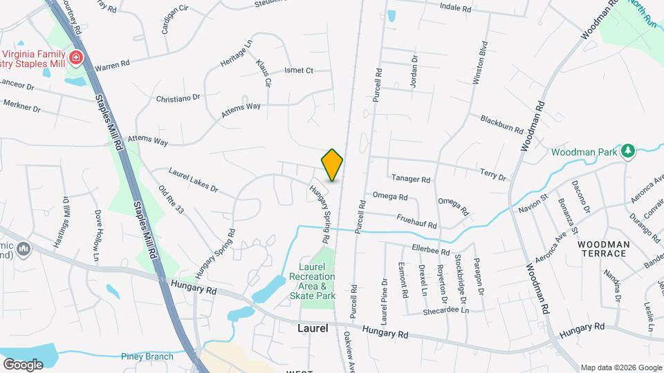 2914 Mary Beth Ln Map and Location Details