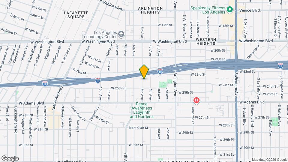 2404 5th Ave Map and Location Details