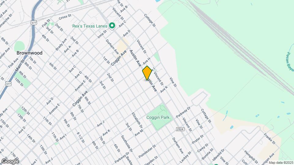 1709 Austin Ave Map and Location Details