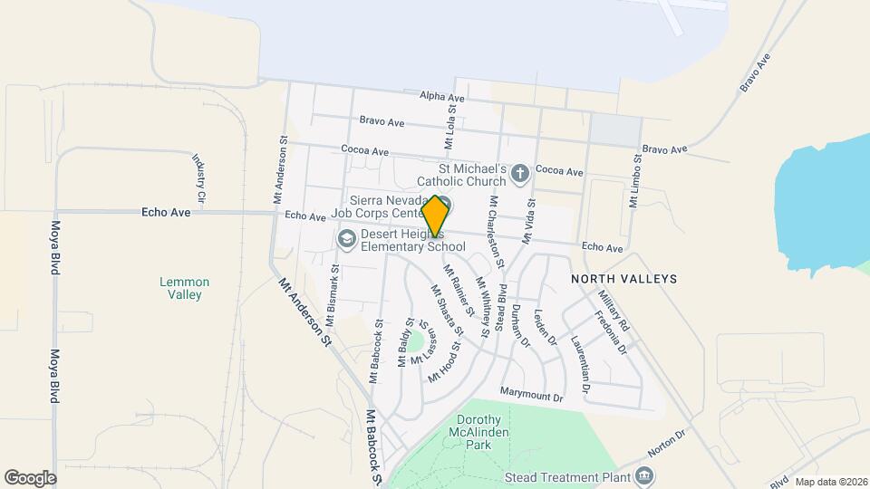 13710 Mt Whitney St Map and Location Details