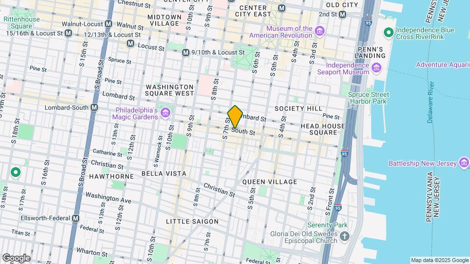 630 South St, Unit 2F Map and Location Details