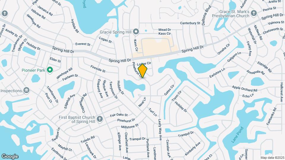1101 Lodge Cir Map and Location Details