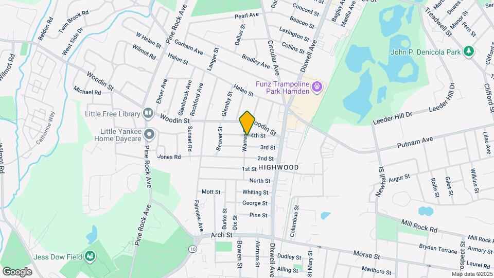 74 4th St, Unit 2nd floor Map and Location Details