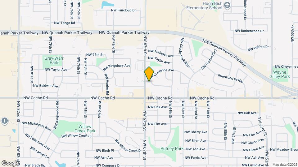 6428 NW Arrowhead Dr Map and Location Details