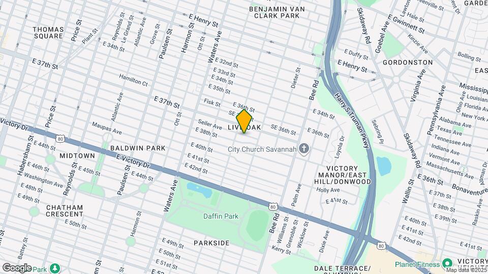 1311 Seiler Ave Mapa y Detalles de la Ubicación