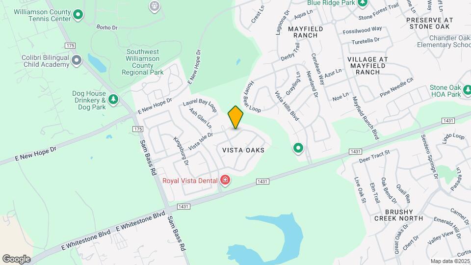 3604 Galena Hills Loop Map and Location Details